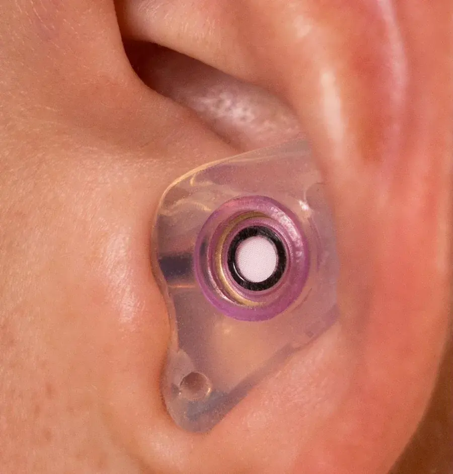 The One worn in the ear