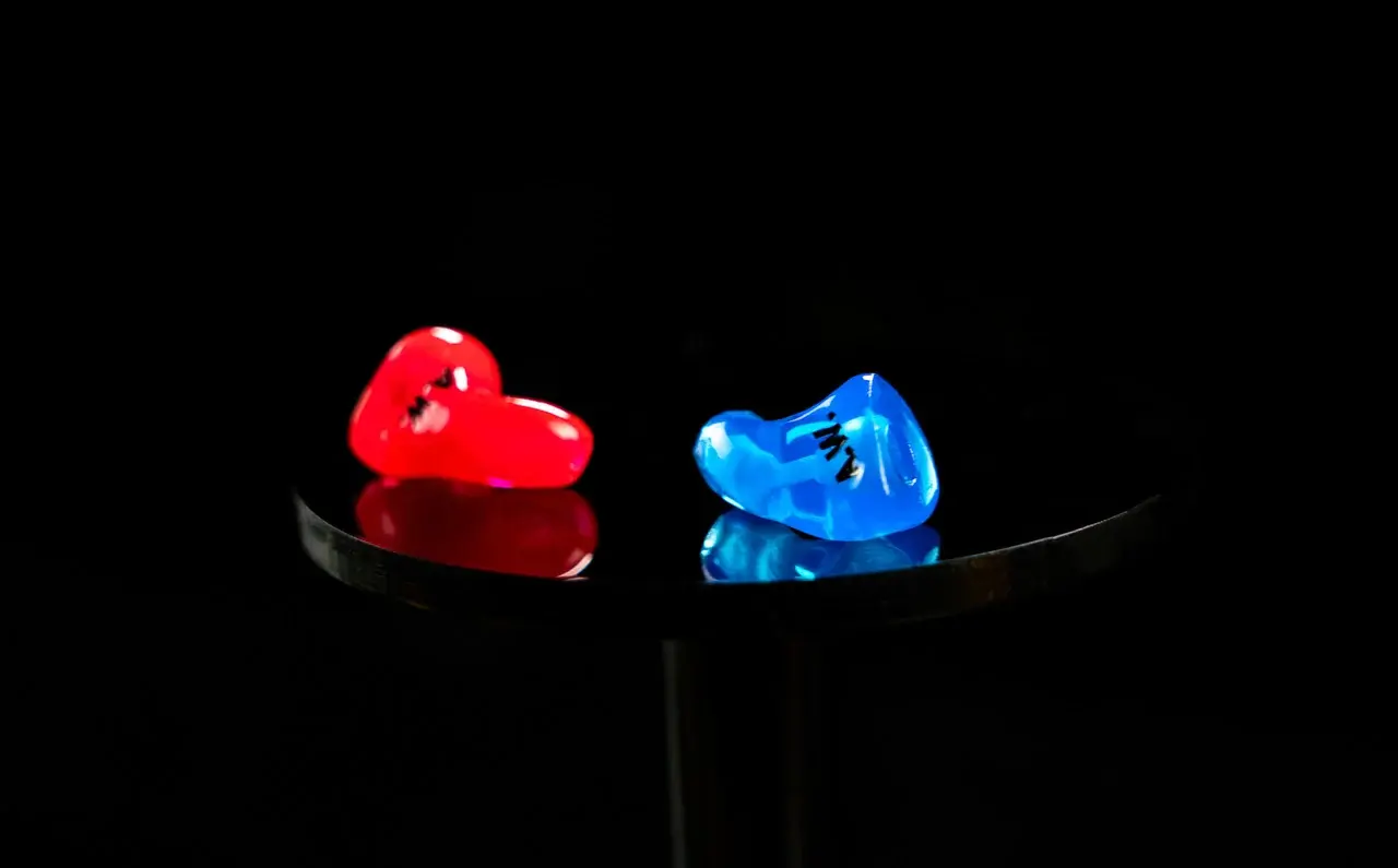 Your custom CEP earpiece adapter — molded to your ear, shown in clear