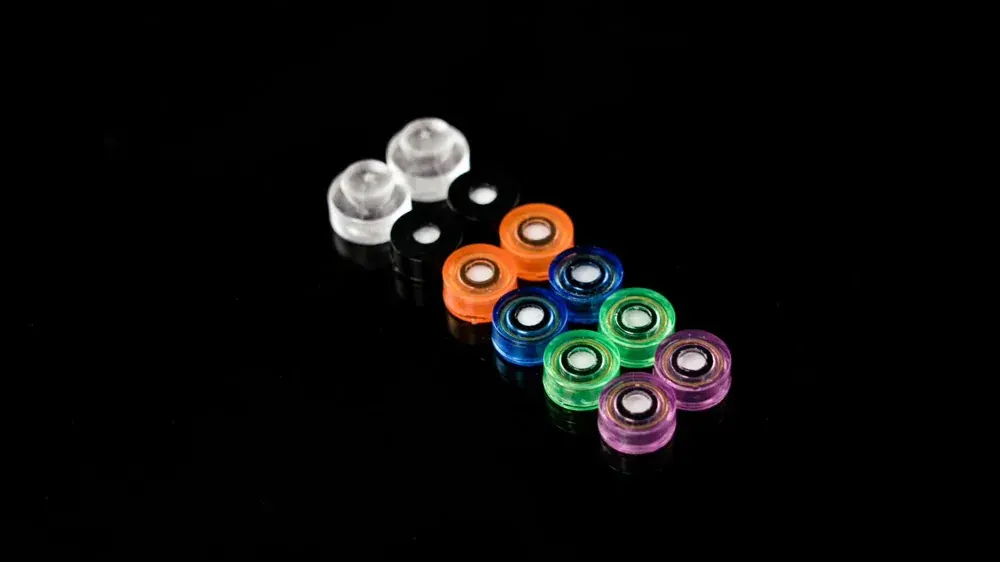 The full set of colored flat-attenuation filters for The One