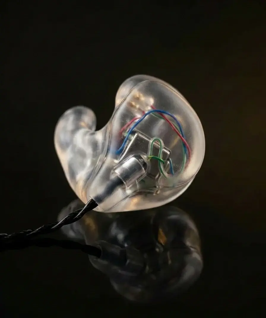 Your custom in-ear monitor, hand-built to your ear